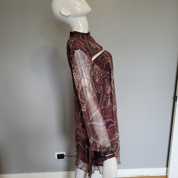 The Jet Set Diaries Labyrinth Paisley Mini Dress, BNWT, Size M - Picture 3 of 8